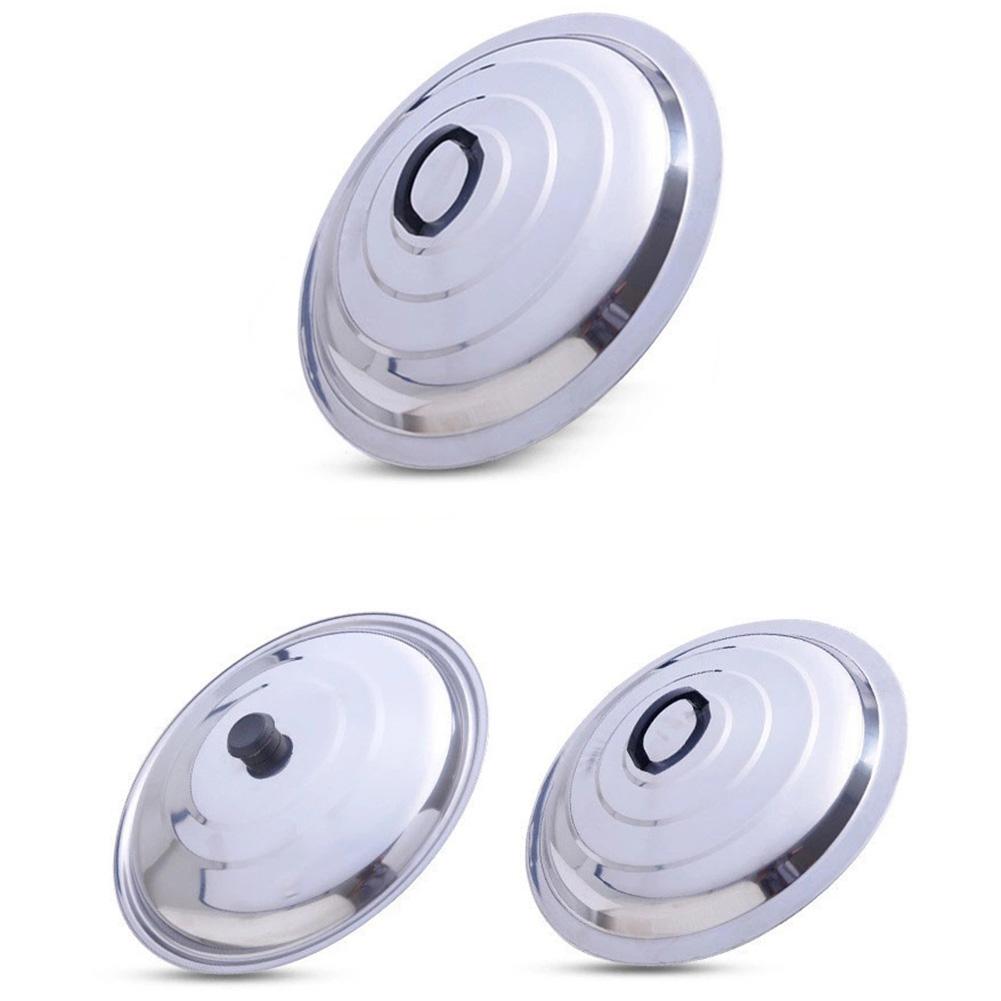 Vielseitiger Edelstahldeckel zum Braten, Kochen und Schmoren, Größe 32 cm