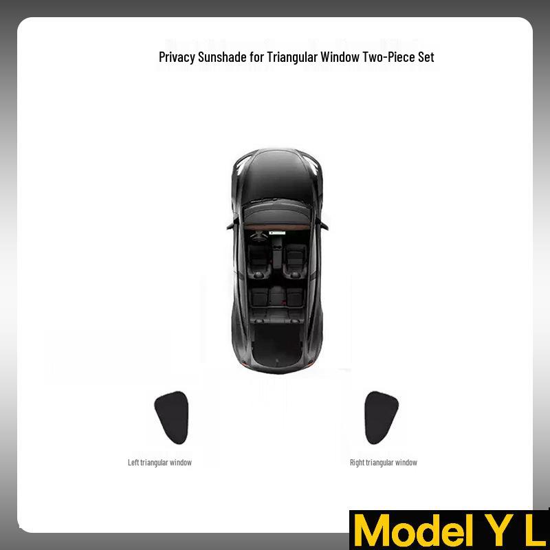 Tesla Model Y Camping Sunshade: New Opaque Privacy Window Curtain