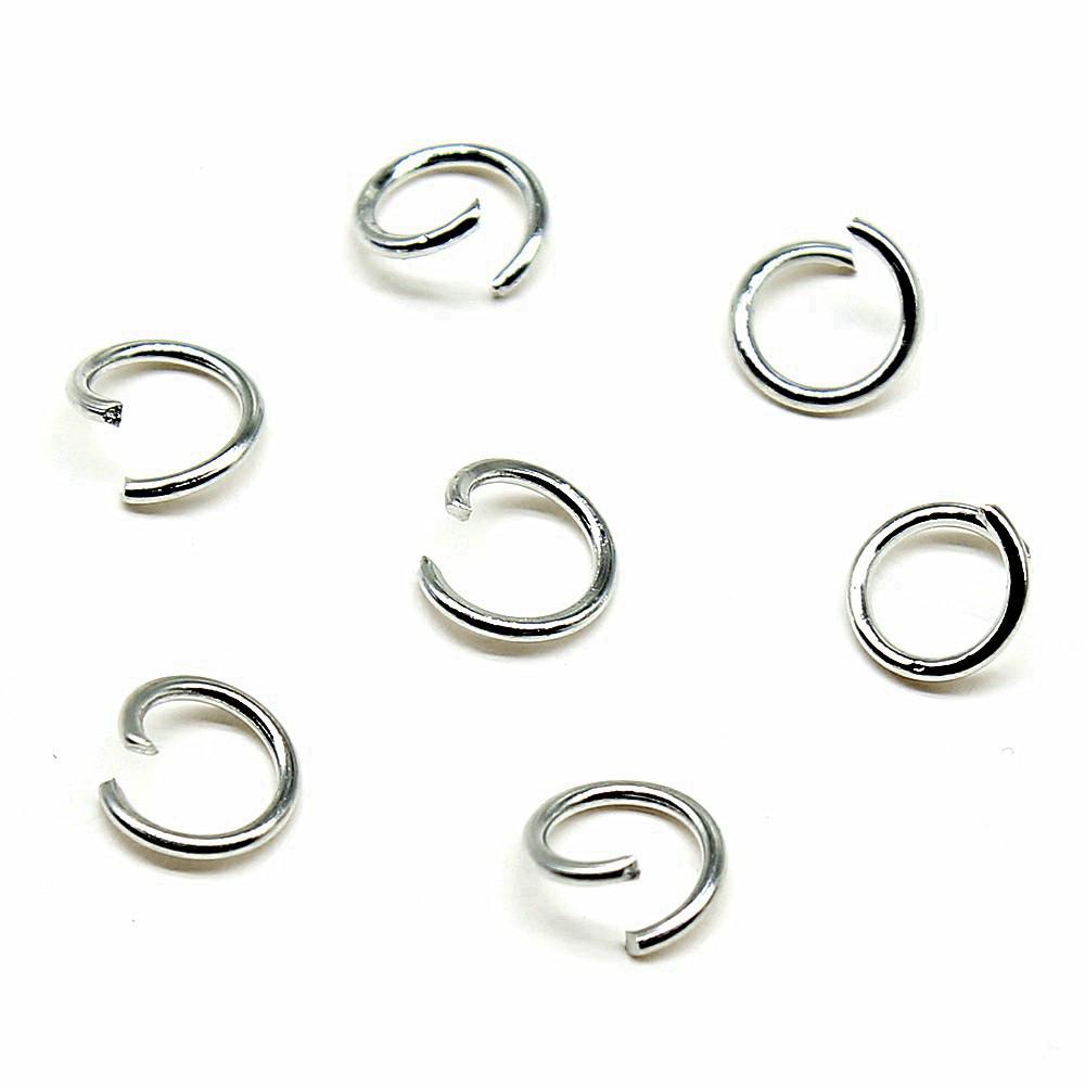 5 Colors 6 Sizes Jump Rings Open Connectors For Jewelry Making Components