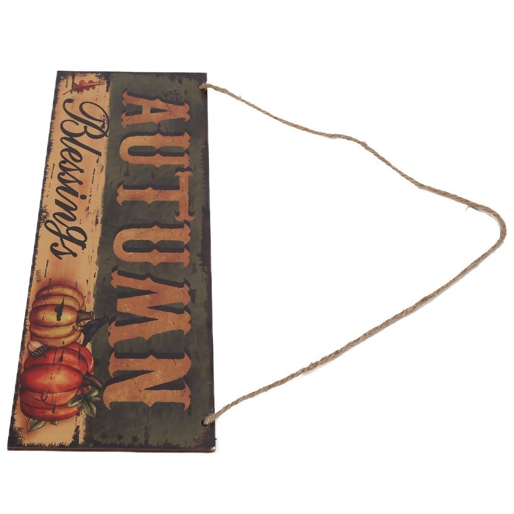 Lightweight Wooden Door Hanging Plaque 15.0x5.2in Door Decor Hanging Welcome Board Door Hanging