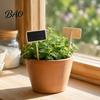 Blackboard Place Card Holders 10PCS Mini Clips/Signs with Wooden Stands, Reusable Small Chalkboard Rustic Log Style Message Clips Signs, Display Clip