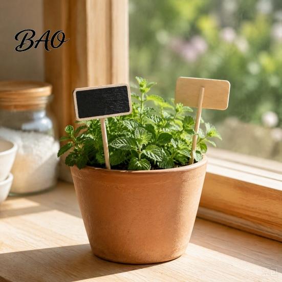 Blackboard Place Card Holders 10PCS Mini Clips/Signs with Wooden Stands, Reusable Small Chalkboard Rustic Log Style Message Clips Signs, Display Clip