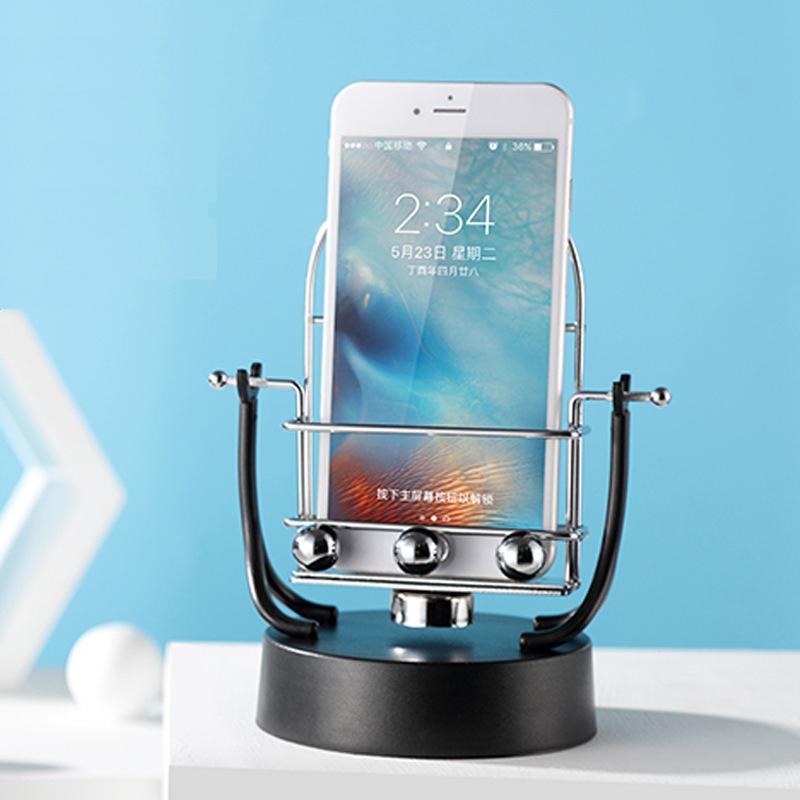 Telefon Schwinggerät Automatisches Wackeln Elektronische Bewegungsmaschine Rotierende Schwingbewegung Handyhalter Zum Schritte Zählen Gd