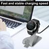 Metall-Ladestation für Huawei GT2 Pro Watch 3 Pro Grauer Lade-Ständer Basis