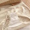 Women's Spring and Autumn Lace Pure Cotton Grade 10a Bacteriostatic Non Hip Briefs