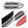 2 pezzi forma lama metallica 3D Parafango Laterale Bagagliaio Auto Emblema Emblema Adesivo Per volvo Rdesign XC60 XC90 V40 V50 V60 S40 S60 S80 XC40 AWD