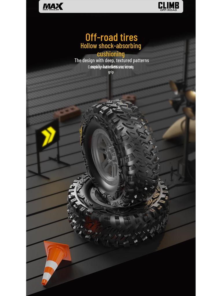 Six-Wheel Drive Remote Control Off-Road Stunt Climbing Car Toy for Kids