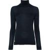 Polo SS24 Maglione a Maglia con Collo Alto e Polsini a Coste a Manica Lunga Donna Maglione Blu Navy 200940470-002