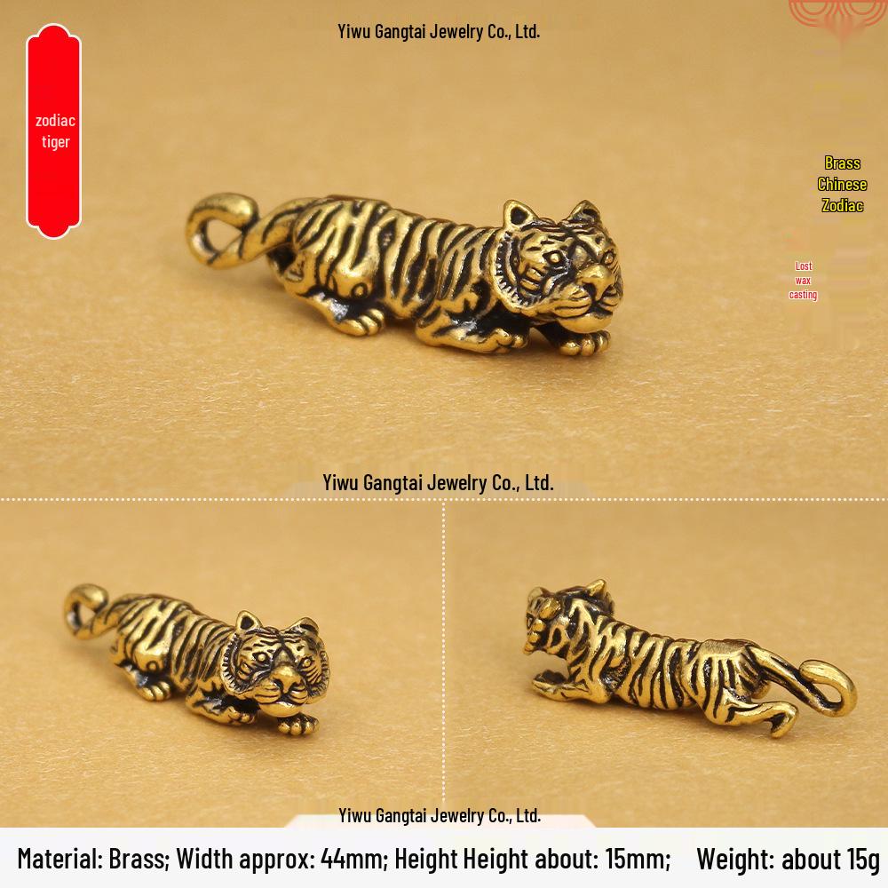 

Брелок из меди и латуни «Двенадцать знаков зодиака», 3D