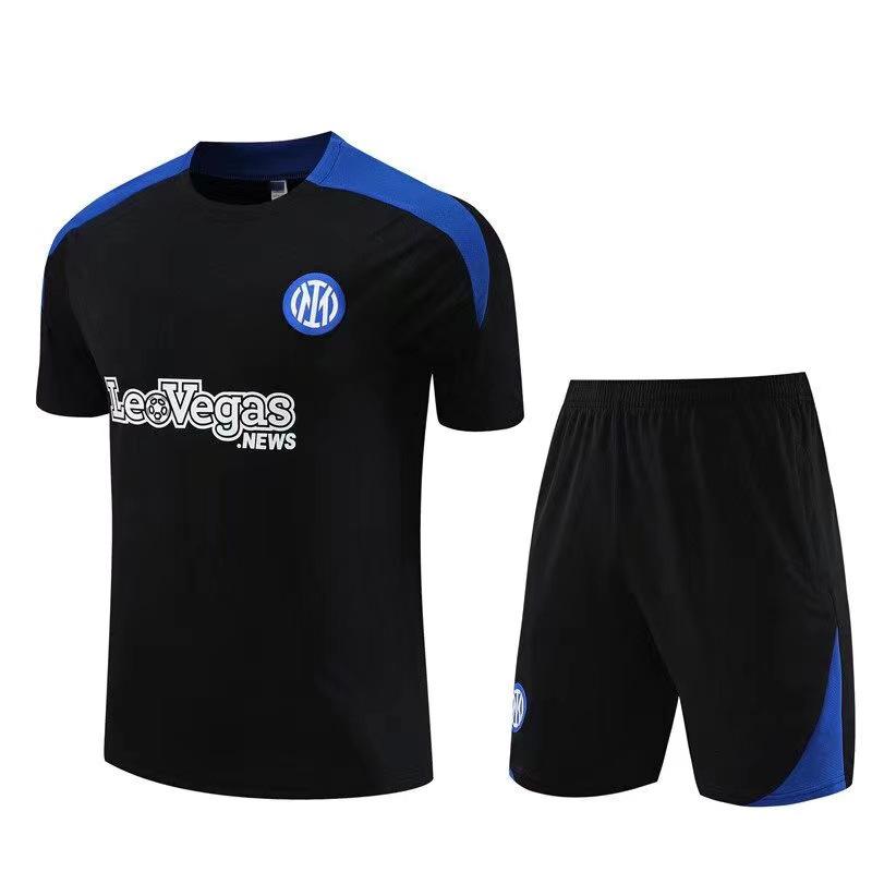 

Inter Milan-Chelsea 2024-25 Pre-match Training Jersey Set, Short Sleeve, Available for Adults and Children. Adult Size 28