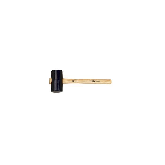 Maillet en caoutchouc noir IRIMO 75 mm - 529271