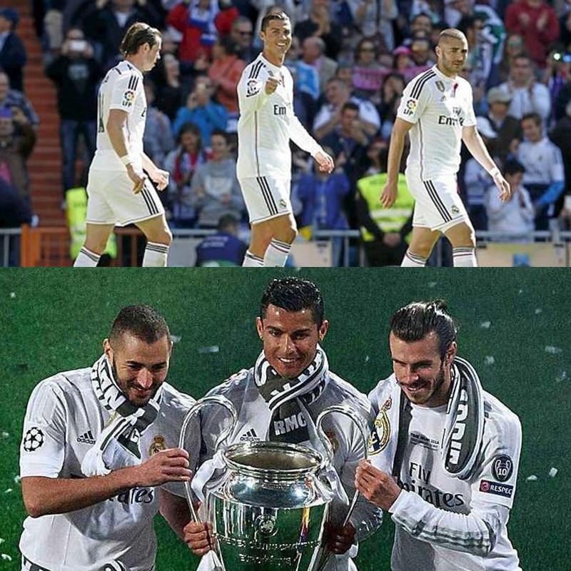 Conjunto Deportivo Infantil, Real Madrid Ronaldo Blanco Poliéster, Comodidad Transpirable