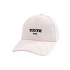 Deep Top Lengthened Along Embroidered Letters Baseball Cap Women'S Spring And Summer Versatile Face Small Wide Brim Peaked Cap Men