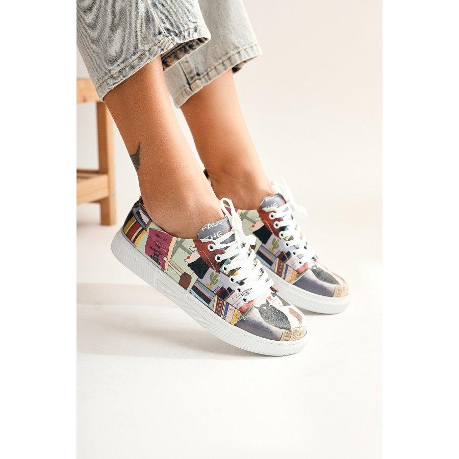 

Женская повседневная спортивная обувь с принтом, кроссовки