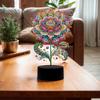 Flower Animal Diamond Painting LED Lamp with Tools Diamond Painting Night Light Acrylic for Bedroom Living Room Home Office