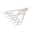 Equal Distance Measuring Ruler Stainless Steel Equidistant Ruler Equal Space Divider Leather Belt