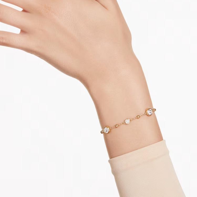 Swarovski Imber Gold Tone Crystal-Studded Bracelet Women bracelet 5680094