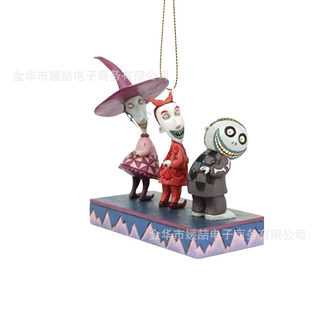 2022 New Funny Christmas Decorations Cartoon Character Acrylic Hanging Ornament For Christmas Tree And Car Backpack