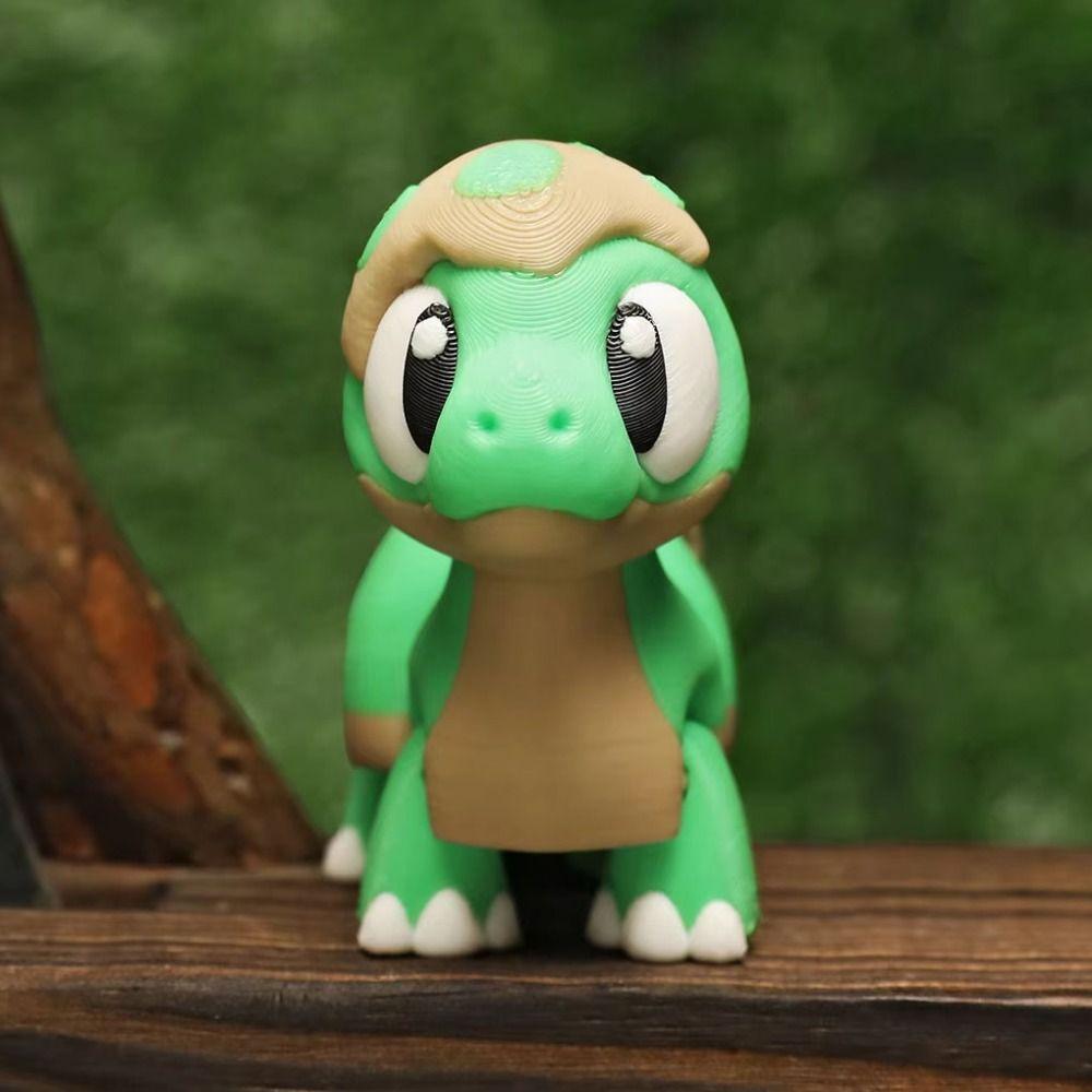 Swinging Simulation Dinosaur Model Joint Movable Pet 3D Printing Toys  Desktop Decor