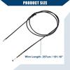 Hood Release Cable Single  for Volvo VNL VNM 2004-2018