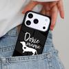 Dachshund Dog Mom Phone Case for iPhone 16e 15 14 13 12 17 Pro Max Plus Air 17pro Cover Coque