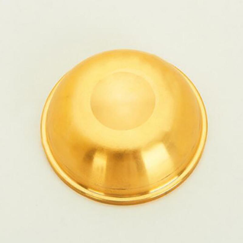 Měděná tibetská mísa Buddha učedníci k zásobování vodou meditační mini mosazná mísa