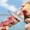 Stainless Steel Kitchen Boning Knife Hand Forged Knife Carving Knife Stainless Steel Cooking Multi-purpose Fruit Knife Wooden Handle Kitchen Gadget