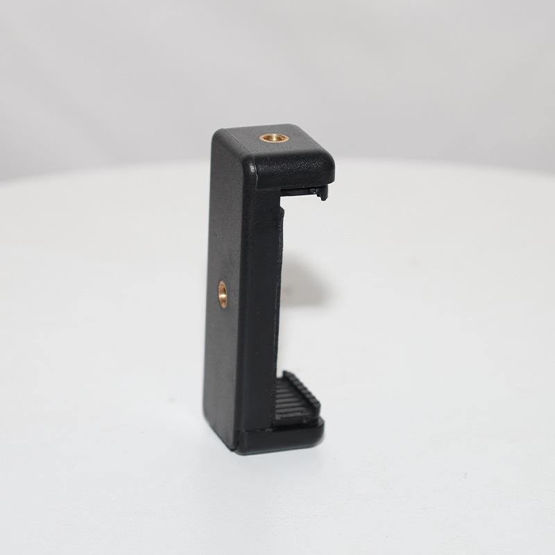 360° Rotating Universal Metal Phone Clip & Tripod Ball Head for Live Broadcasts & DSLR Cameras