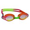 Children's one-piece silicone swimming goggles electroplated anti-fog underwater goggles