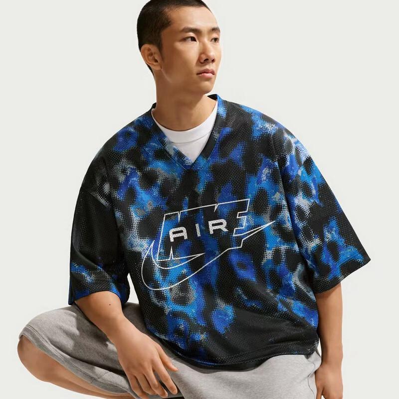 NIKE Men's Loose Fit Camo Sport Short Sleeve T-Shirt