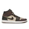 Air 1 Mid SE Paris YMCA Men Sneakers Brown Velvet-Brown Earth FZ4359-200