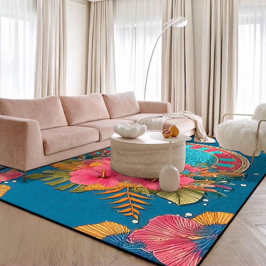 

Modern Abstract Style Decoration Home Large Live Room Rug Soft Arte Rug Cute Girl Room Decor Easy Clean Lounge Coffee Tables Mat 60*90cm