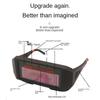 Automatic Dimming, Electric Welding Glasses Welder's Argon Arc Two-protection Welding Protective Glasses, Anti-glare Arc Glare Goggles