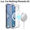 For Nothing Phone 4a 5G Phone Case IMAK Shock-resistant Soft Magnetic Case