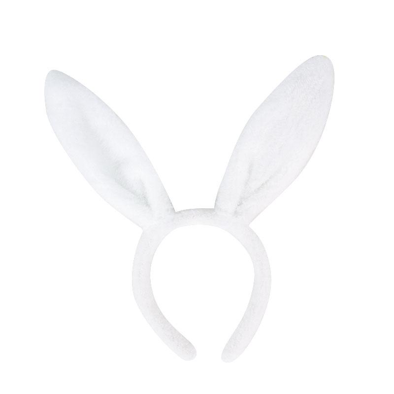 Pink Blue Easter Bunny Ears Headband Easter decoration for home Bunny hairband Easter party supplies Kid s Easter Hairband gift белый