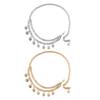 Elegant Double Layer Antique Coin Waist Chain Body Jewelry With Swinging Tassels Detailing Adjustable Alloy Hip Accessory For Outfit Styling