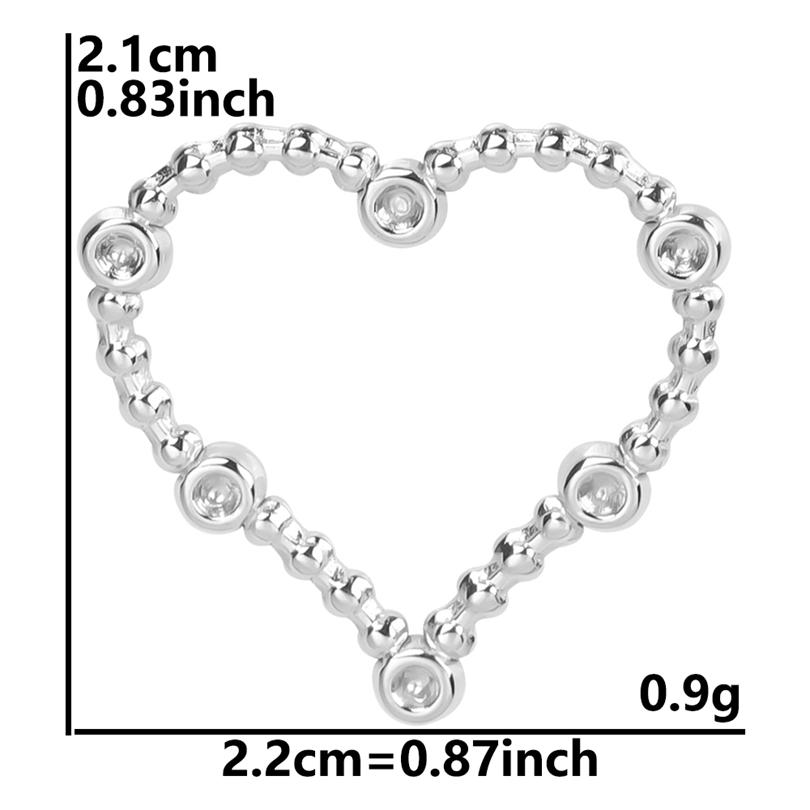 6pcs Rectangle Star Bulk Charms For Jewelry Making DIY Earrings Accessories Geometric Stainless Steel Charm Pendant Materials