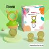 MISUTA Silicone Baby Teether Fruit & Veggie Feeder Stick
