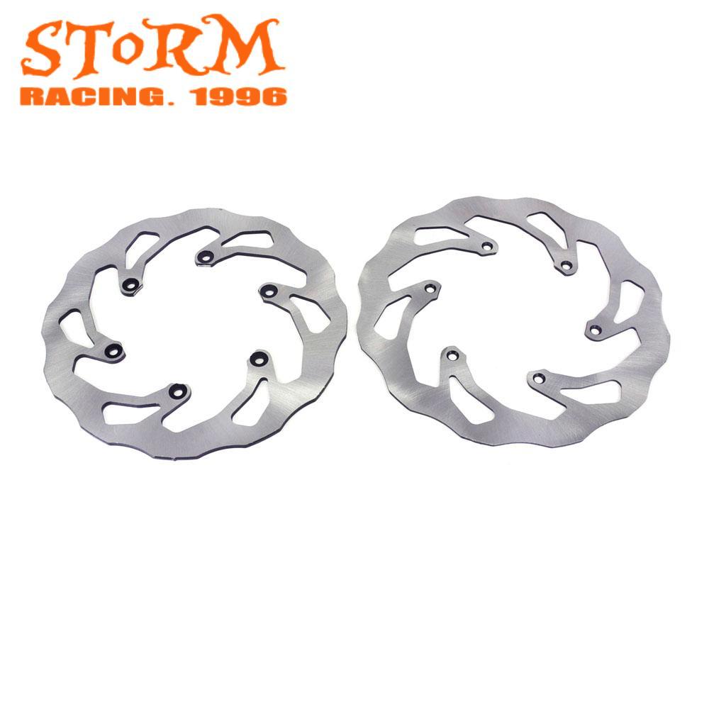 Vorderer Hinterer Bremsscheiben Rotor Motorrad Für YAMAHA YZ125 YZ250 YZ450F YZ250F WR250F WR450F 2002-2018 YZ YZF WR WRF 125 250 450