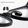 Black Thick Silicone Nose Pad for Glasses and Sunglasses 10 Pairs Anti Slip Cushions