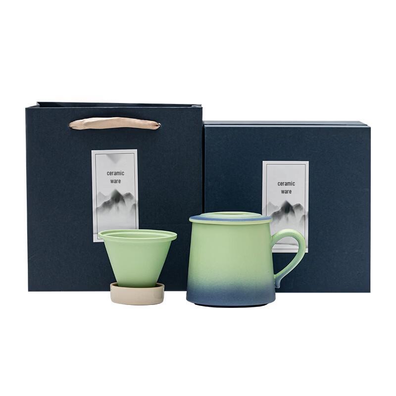Palace Gradient Ceramic Hand-pour Coffee Mug