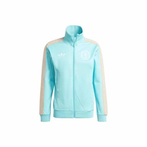adidas Originals Striped Full-Zip Retro Sports Jacket Men’s Mint Green 2XL мятный зеленый