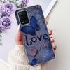 Pro telefon Realme 8 5G RMX3241 Pouzdro na telefon Realme8 5G Elegantní Květinový Potisk Kočky Měkký Silikon Průhledné TPU Pouzdra