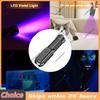 395nm Blacklight Flashlight USB Rechargeable  Blacklight Torch Light for Pet Urine Detection Resin Curing