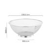 Stainless Steel Flour Sieve Drain Basket Colander Rice Vegetable Washing Basket Strainer Kitchen Accessories
