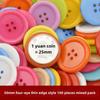 Children's DIY Colorful Button Painting Kit - Creative Love Bear Design for Kindergartens