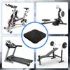 6 Stück Silikon Laufbandmatten Trainingsgerätematten Geräuschreduzierung Anti-Vibrationspads für Walking Pad Heimtrainer