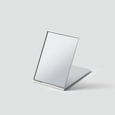 Espejo de mano plegable de metal