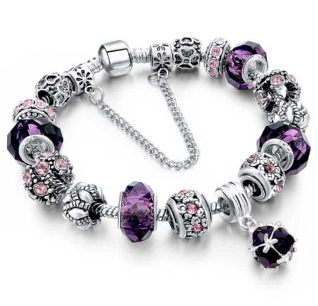Wish crystal pendant bracelet bracelet simple personality explosion