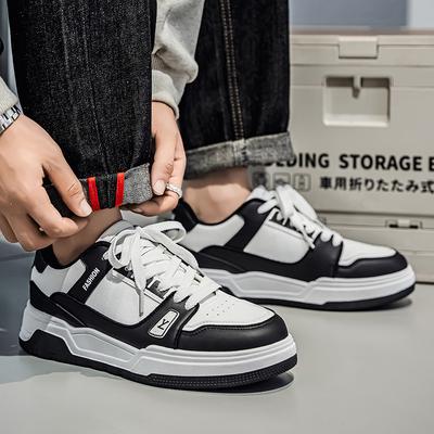 Nové Pánské Klasické Módní Nízké Tenisky na Skateboarding s Tlustou Podrážkou Pohodlné Měkké Podrážky Basketbalové Tenisky